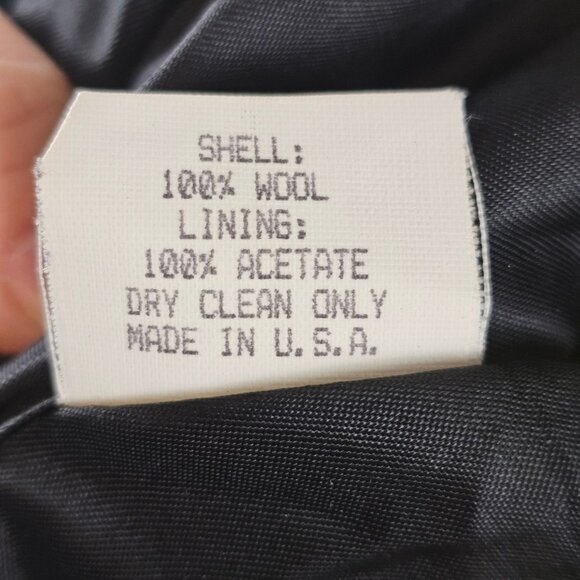 Womens 6 Fall Winter Warm Casual Hooded Dark Gray Black Peacoat Kristen Blake - Picture 7 of 16